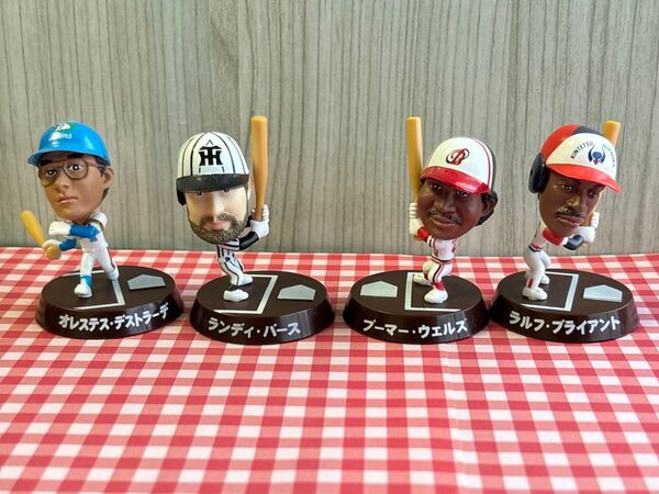 プロ野球 助っ人 外国人 フィギュア ジョージア 4体セット