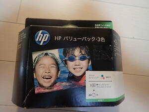 純正　HP　バリューパック　プリントカートリッジ　3色カラー　L判　60枚　新品期限切れ　送料510円