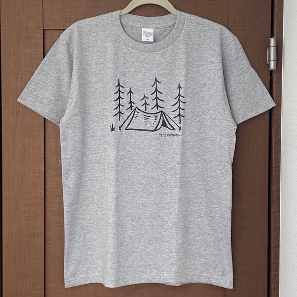 Tシャツ Mサイズ キャンプ メンズ レディース ジュニア キャンピング 半袖 ティシャツ