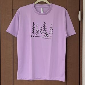 ドライ Tシャツ キャンプ Mサイズ メンズ レディース ジュニア 半袖 キャンピング ティシャツ 半袖Tシャツ