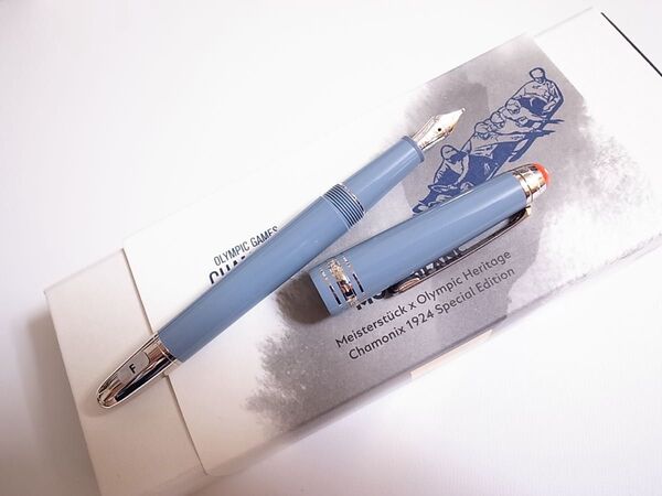 ★美品★モンブラン マイスターシュテュック X オリンピック ヘリテイジ シャモニー 1924 クラシック 万年筆 F