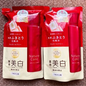ネイチャーコンク 薬用 クリアローション とてもしっとり 詰替用/180ml×2