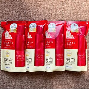 ナリス化粧品 ネイチャーコンク薬用 クリアローション とてもしっとり 詰替180ml×4