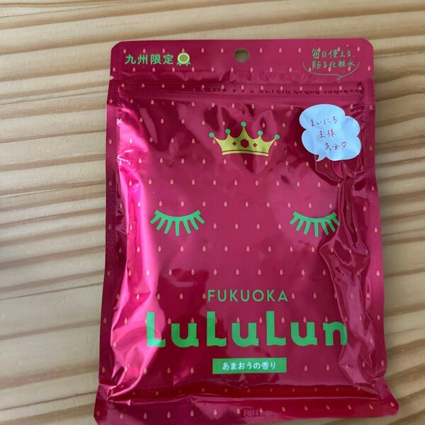 lululun FUKUOKA(あまおうの香り) フェイスマスク ルルルン