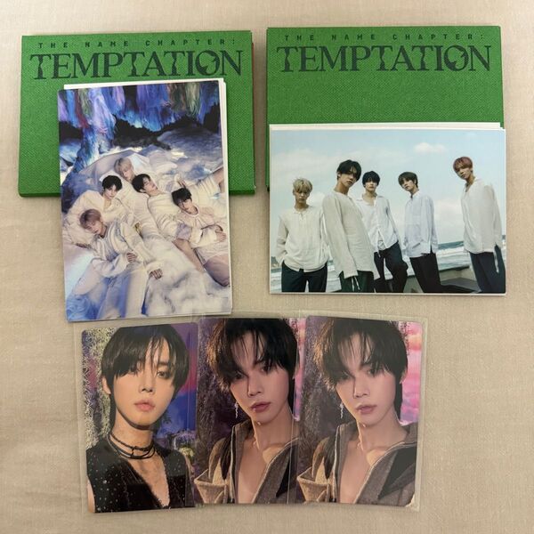 TXT temptation weverse アルバム トレカ ヨンジュン