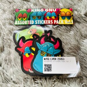 King Gnu ファンクラブ限定商品 ステッカー Vol.1 新品未開封