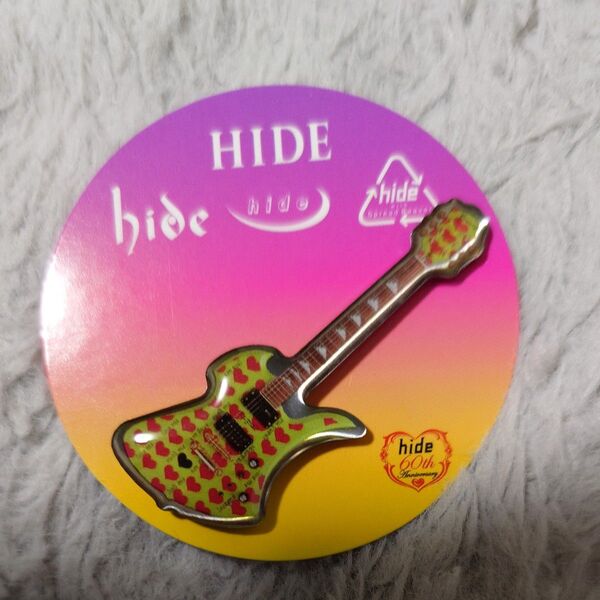 hide ピンズカプセルvol.2 ギター グリーンハート
