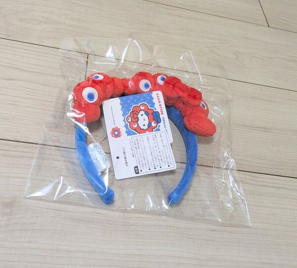 ミャクミャク サンリオ ハローキティ カチューシャ ぬいぐるみ マスコット