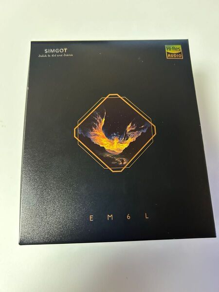 SIMGOT EM6L イヤホン ブラック 中古