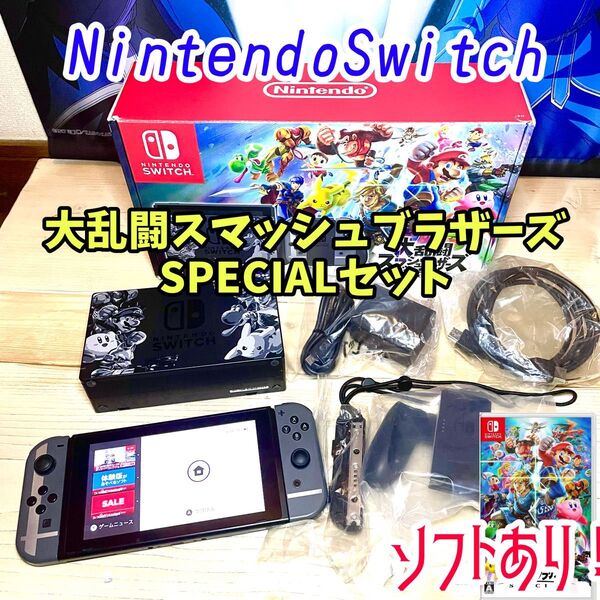 Switch 大乱闘スマッシュブラザーズ SPECIALセット 動作良好