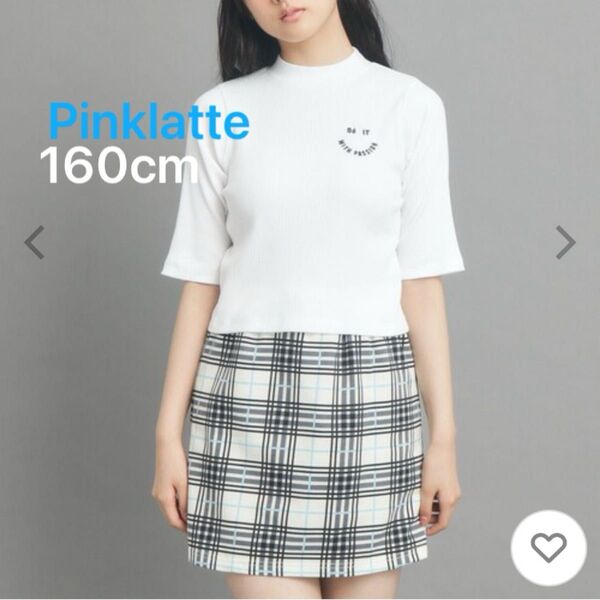 新品 子供服 キッズ Pinklatte 160cm トップス ピンクラテ 夏服 夏物 タグ付き