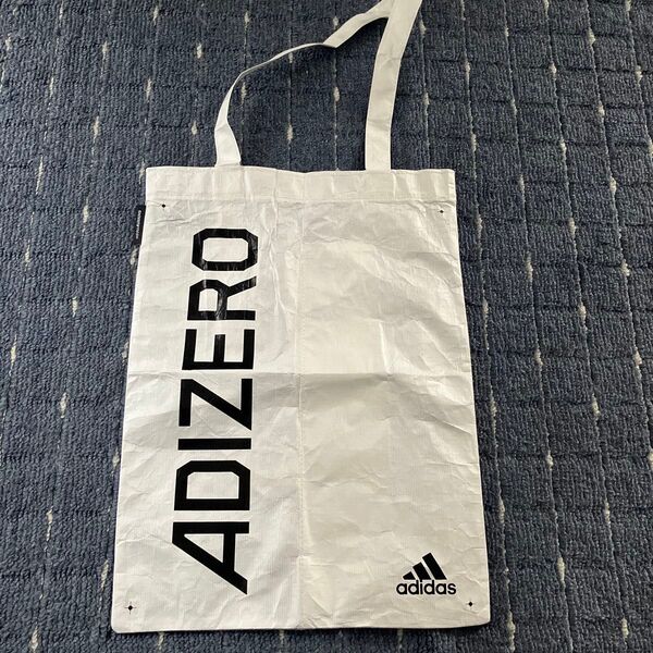 adidas ADIZERO プライムSP3 シューズ袋 ホワイト 未使用