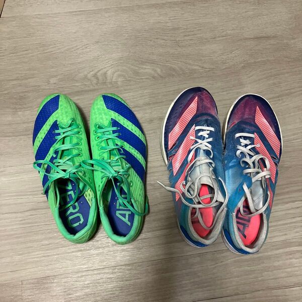 adidas ジャンク 陸上スパイク 2点セット