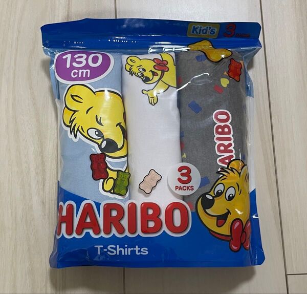 HARIBO ハリボー 半袖 Tシャツ 3枚セット 130cm キッズ こども