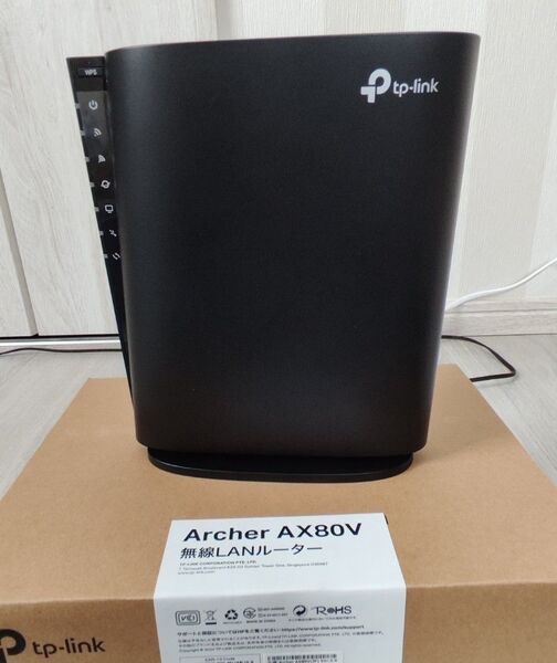 (中古)TP Link Archer AX80V TP-Link ルーター 無線 LAN WiFi