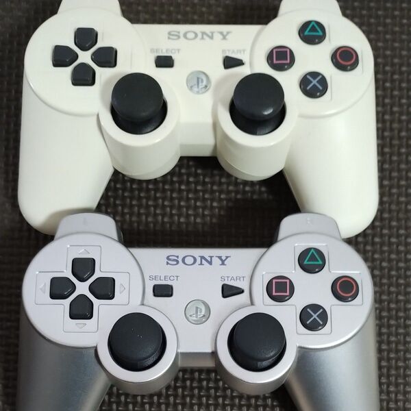 DUALSHOCK3 SONY PS3 コントローラー ホワイト ワイヤレスコントローラー デュアルショック3