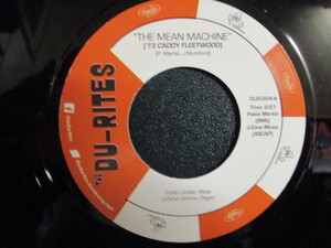 The Du-Rites ： The Mean Machine 7'' / 45s ★ New York の Funky Inst デュオ / 現行Funk ☆ c/w Corinthian Leather // シングル盤/ EP