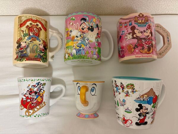ディズニーリゾート マグカップ チップ レトロ クリスマス イースター 37周年 ディズニー マグ