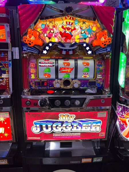 パチスロ マイジャグラー5 オートプレイ 実機 SマイジャグラーVKD