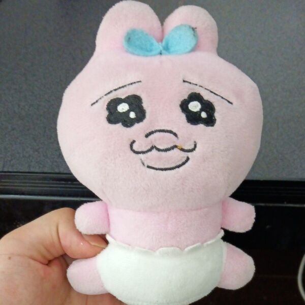 ウサギのぬいぐるみ ピンクおぱんちゅうさぎ
