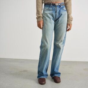 24AW AURALEE SELVEDGE FADED DENIM PANTS