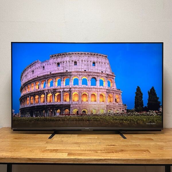 シャープ 60インチ 4K チューナー内蔵 液晶テレビ AQUOS HDR対応 4T-C60BH1 外付けHDD 裏番組録画対応