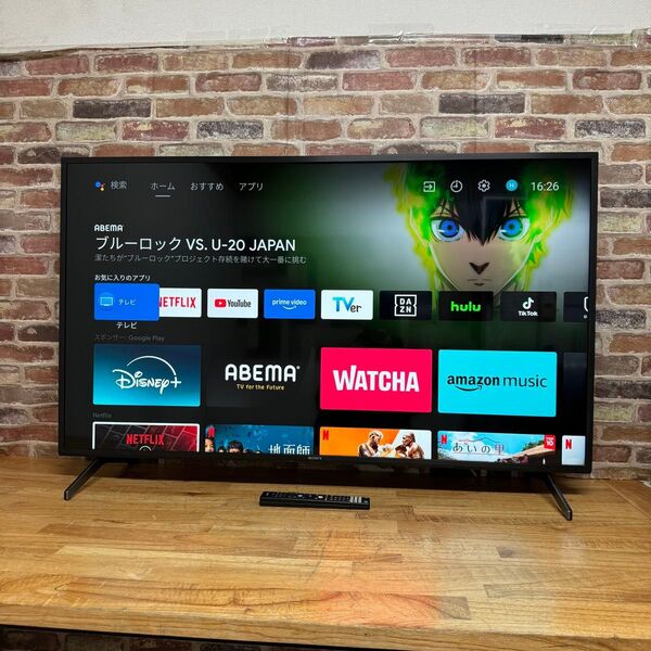 SONY 55インチ 4K 液晶テレビ BRAVIA Android TV スマートテレビ KJ-55X8000H 2020年製