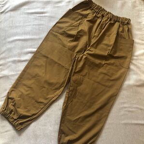 homeworking 裾ギャザーパンツ 新品 ワイドパンツ イージーパンツ