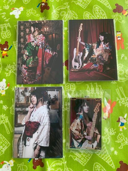 和楽器バンド 亜沙さんグッズ『ブロマイド、アクリルキーホルダー』未開封品