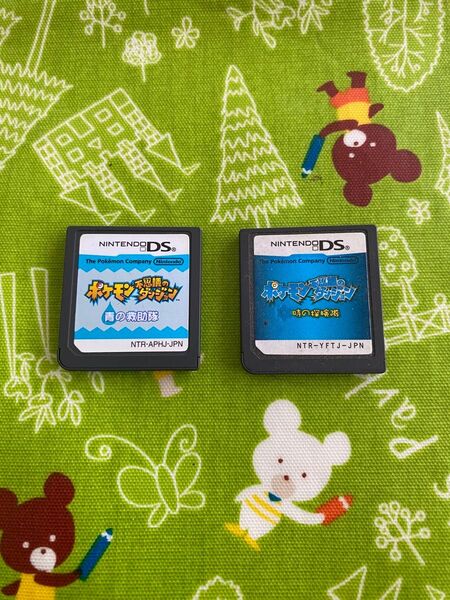 『ポケットモンスター 不思議のダンジョン 青の救助隊/時の探検隊』DSソフト