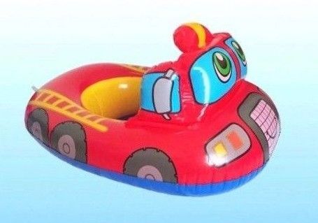 子供用 浮き輪 消防車 キッズ 足入れ 足入 足入付き 足入れ付き 足入付き浮輪 キッズ浮き輪 浮き輪キッズ 夏 プール 海 水泳