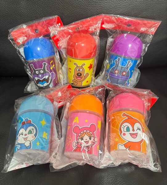 【新品・未使用】アンパンマン マルチケース(全6種コンプリートセット)アサヒ飲料