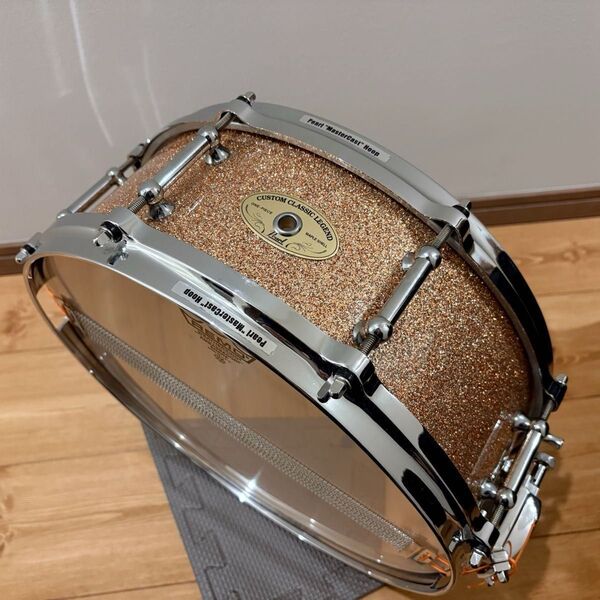 Pearl Custom Classic Legend 限定品 希少 パール スネアドラム 状態良 スネア 【勢喜遊氏使用】