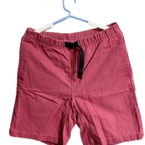 グラミチ ショートパンツ レッド M メンズ