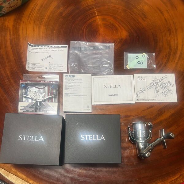 シマノ STELLA 18ステラ C3000SDHHG 中古品 社外ダブルハンドル おまけ付き