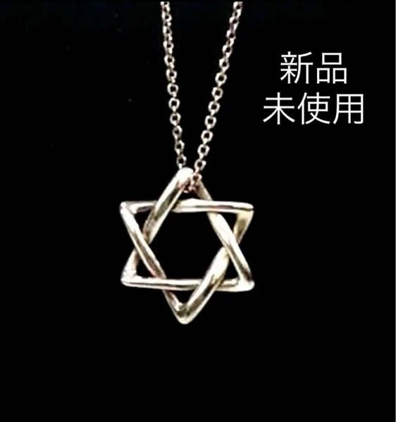 新品未使用 ティファニー TIFFANY&Co. スター オブ ダビデ ネックレス ネックレス Tiffany 925刻印