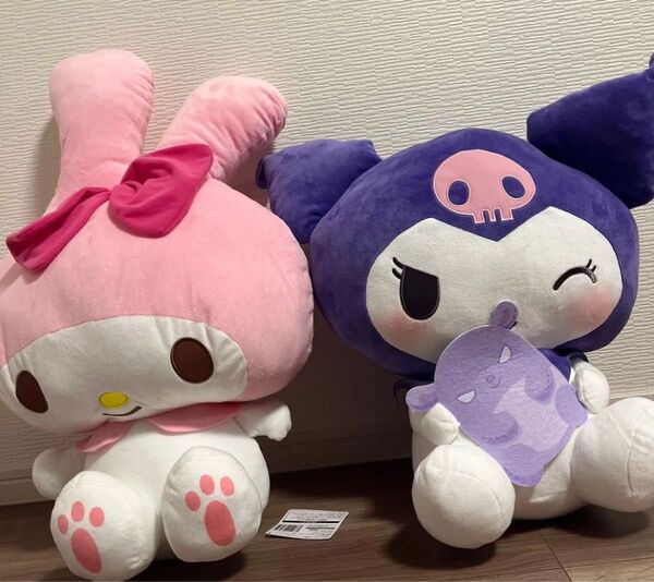 マイメロディ クロミ 超超BIGぬいぐるみ セット