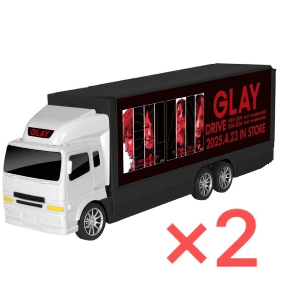 【2個】GiGO限定 GLAY 30th Anniversary RCアドトラック vol.2