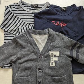 ベビー服 COMME CA DU MODE COMME CA ISM コムサ 3点セット 90 長袖 トップス 羽織