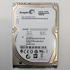 Seagate SSHD 2.5インチ 1 TB 使用時間 1331時間