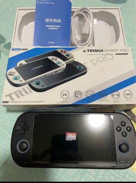 新型 Trimui Smart Pro ハンdheld ゲーム機 SD256GB付き
