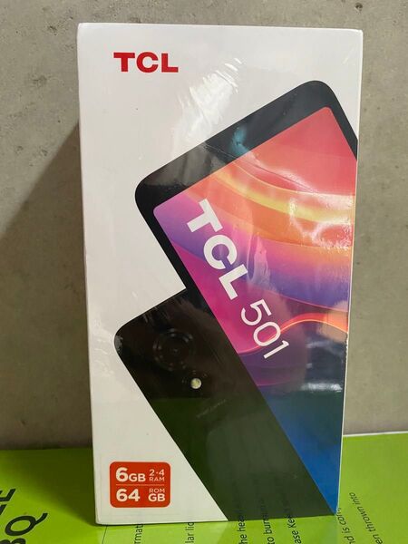 新品未開封 TCL 501 グローバル 4G対応 スマートフォン