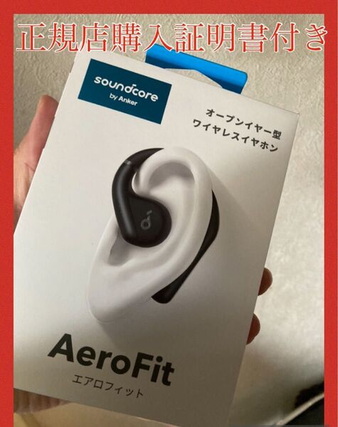 ★ほぼ未使用★ Anker Soundcore AeroFit Bluetooth 5.3【オープンイヤー型ワイヤレスイヤホン