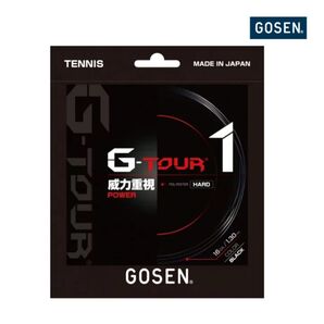 GOSEN G-TOUR1 テニスガット 16GA/1.30 ブラック 未使用
