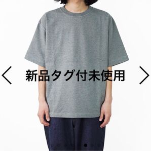 新品タグ付未使用/クレプスキュール/オーバーサイズニットtシャツ/半袖tシャツ/ニットt