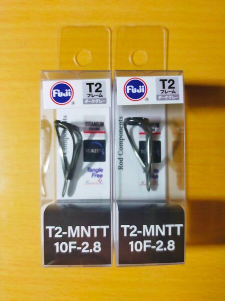 【2個】fuji チタンフレーム トルザイトガイド T2-MNTT10F-2.8 トップガイド 管a25051946s170ypm