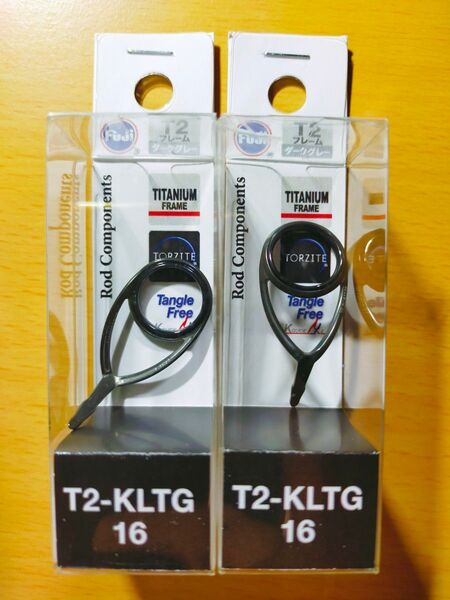 【2個セット】Fuji チタンフレーム トルザイトガイド T2-KLTG16 実釣未使用 管a25062224s170ypm