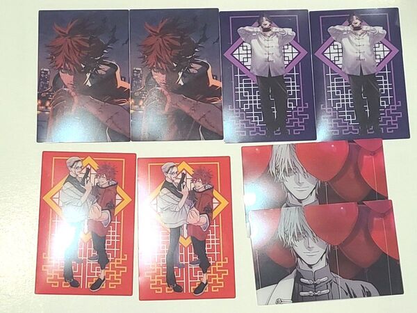 極楽街 対象店舗限定特典クリアしおり2セット ジャンプSQ