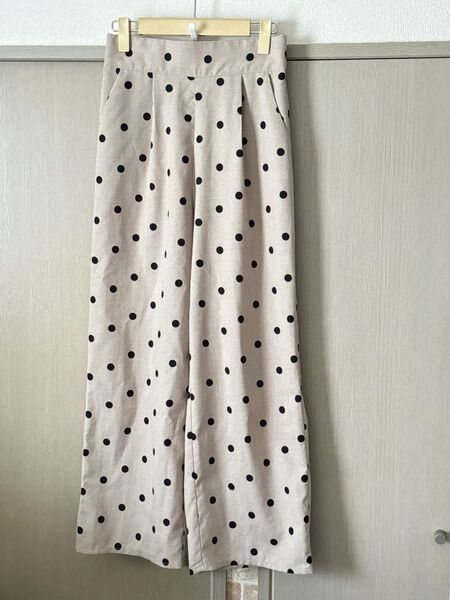 ドット柄パンツ 水玉 パンツ ドット