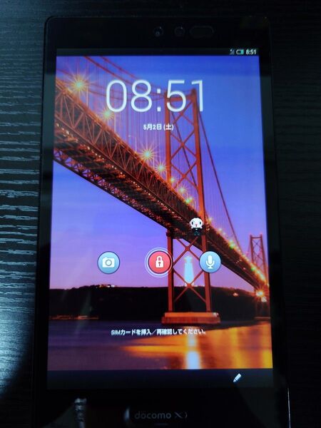 タブレット Android AQUOSPAD SH-08E